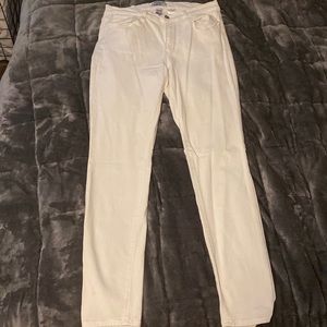 White Judy Blue Skinny Jeans
